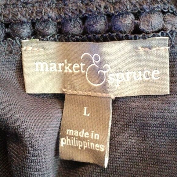 Market & Spruce Knit Shift Dress - Picture 7 of 9